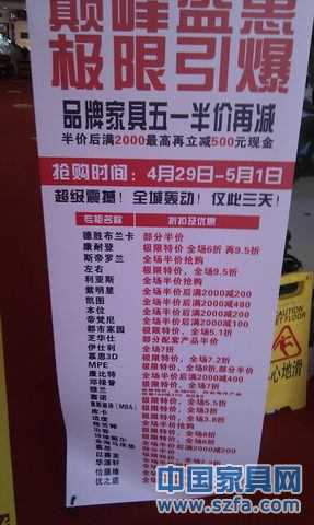 五一消費(fèi)調(diào)查 家居促銷(xiāo) 4